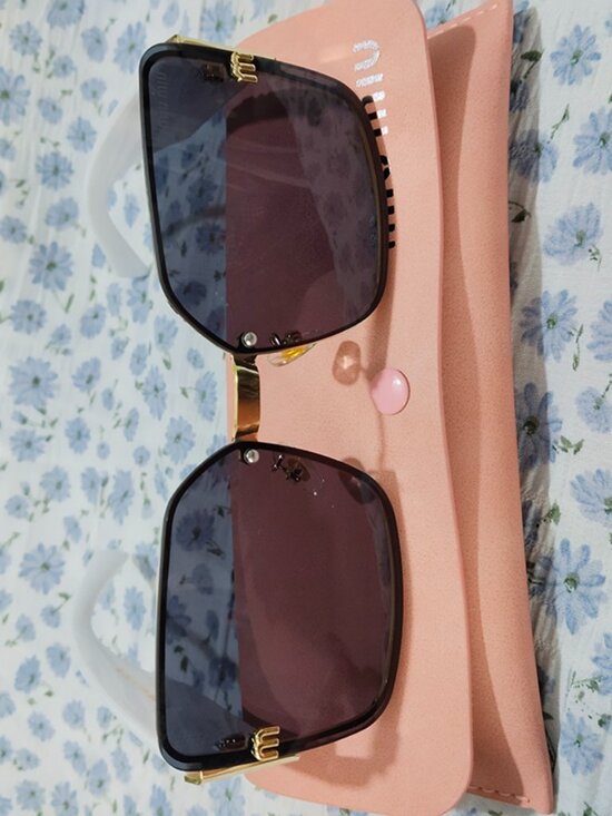 Miu Miu Accessories - Miu Miu Black Square Sunglasses